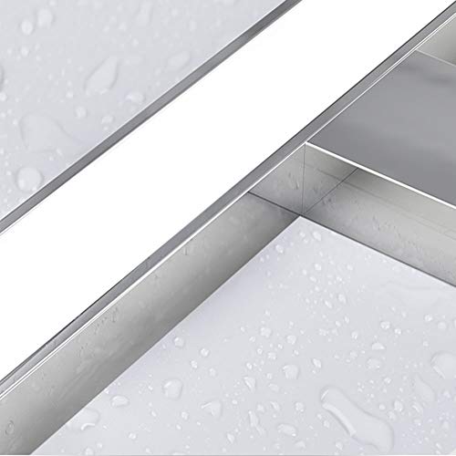 Luz led para espejo 230V| Lámparas de baño | Iluminación para espejo de pared | Iluminación para espejo | Aplique de pared para baño | Aplique de baño de 30cm | IP44 | 7.2W | 470lm