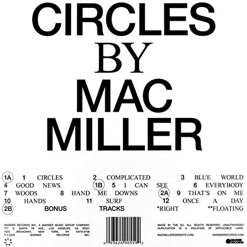 Mac Miller - Circles (2 Lp Transparentes) [Vinilo]