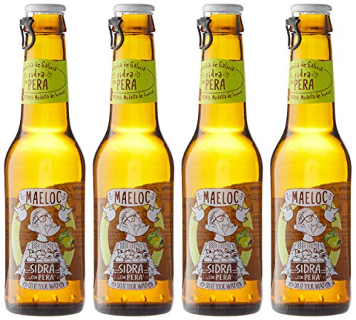 Maeloc Sidra con Pera - Pack de 4 x 200 ml