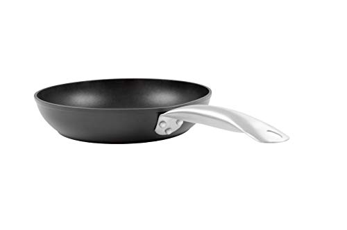 Magefesa Astro Chef Sartén 26 cm de Aluminio Forjado. Mango Profesional Acero Inoxidable. Fondo Full Induction, Negro