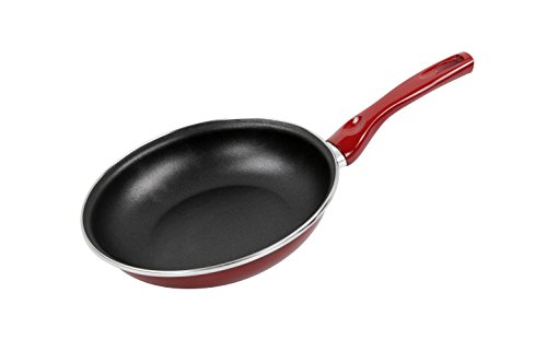 Magefesa Fit Batería de cocina, Acero esmaltado, Rojo