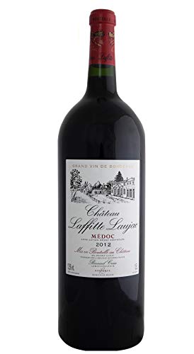 MAGNUM - CHATEAU LAFFITTE LAUJAC 2012 - Gran Vino francès de Burdeos Médoc - Cru Bourgeois in 1932. 1,5L