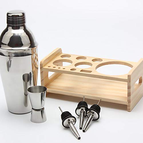 Maidi Cocktail Shaker Set 12pzas 350ml De El Bar Los Suministros Incluyen Colador, Aparejo, Vertedor Camarero Kit De Preparación De Cócteles