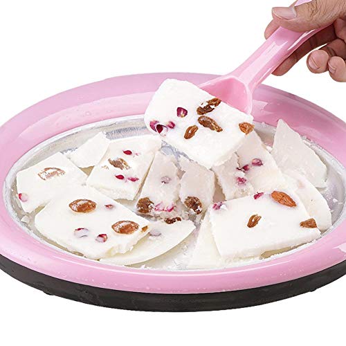 Makluce Mini Máquina De Yogurt Frito Nuevo Hogar para Niños Fruta Casera Helado Frito Gachas De Hielo Bandeja De Hielo Frito