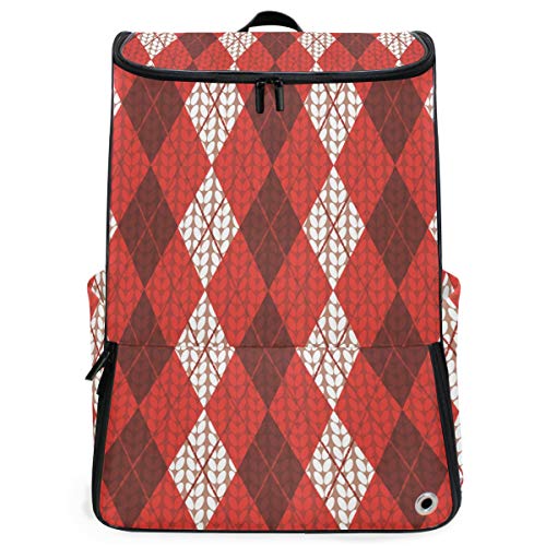 MALPLENA Mochila de Senderismo para Camping al Aire Libre, Navidad Royal Stewart Tartan Mochila de Viaje