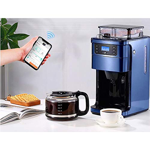 Máquina de café KOKO hogar molienda automática de estilo americano negocio una máquina WiFi control inteligente, recién cocinado fresco, enviar tostadora + granos de café * 2