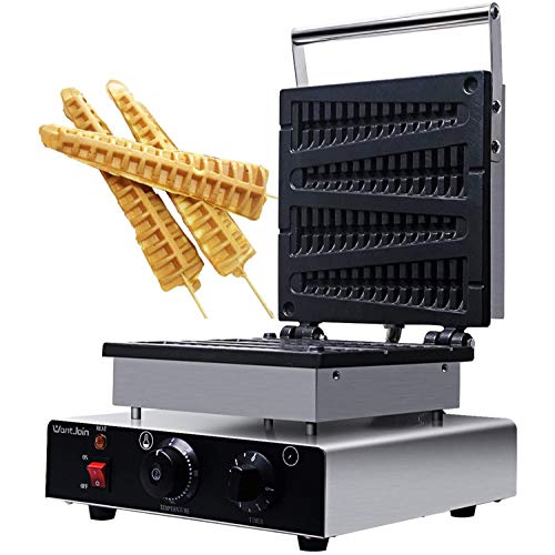 Máquina para hacer gofres en forma de árbol Plancha para hacer muffins Maquinaria comercial Equipo eléctrico Antiadherente Con temporizador de 0-5 minutos 0-300 ℃ Temperatura ajustable Acero inoxidabl