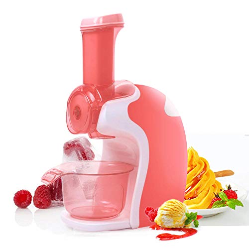 Máquinas de Helados portátiles Nostalgia, máquina automática para el hogar Mini Cocina eléctrica máquina de Helados niños DIY Fruta congelada Machin