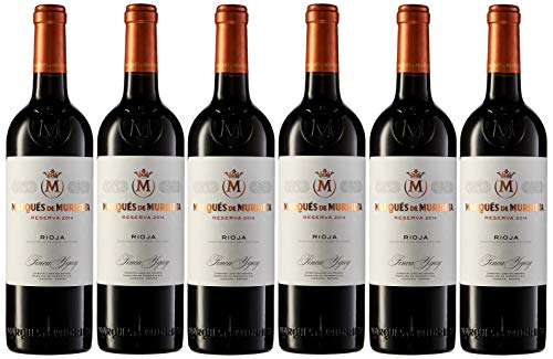 Marqués de Murrieta Tinto Reserva 2014. Caja Cartón 6 botellas 0,75L