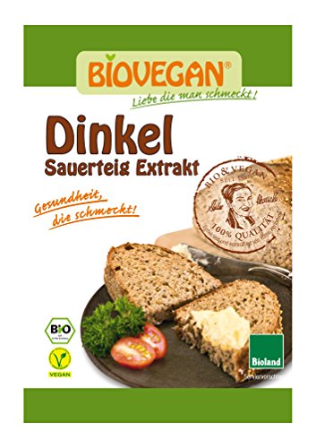 Masa madre ecológica de espelta Biovegan 12 sobres x 30 g