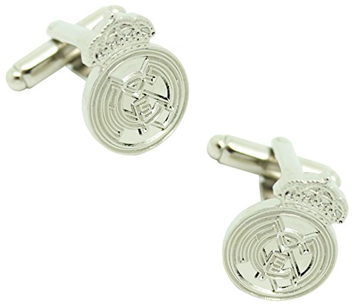 MasGemelos - Gemelos Real Madrid Plateado Cufflinks