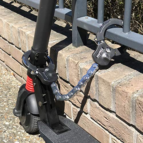 MASTER LOCK Antirrobo Bloqueo [Acero Reforzado Laminado] [55cm] 8290EURDPRO - Candado de Bicicleta, Patinete Electrico, Carros Bebe