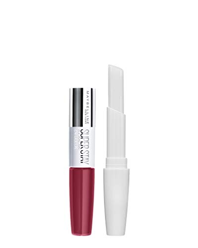 Maybelline New York - Superstay 24H, Pintalabios Mate de Larga Duración, Tono 195 Raspberry