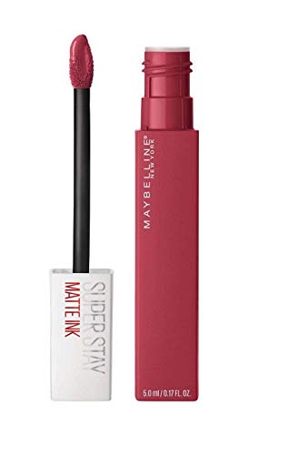 Maybelline New York - Superstay Matte Ink, Pintalabios Mate de Larga Duración, Tono 80 Ruler