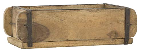 Mayfield Living - Molde de ladrillo de madera, diseño antiguo, color marrón