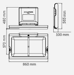 Mediclinics - Cambiapañales Horizontal Mcls (CP0016H)