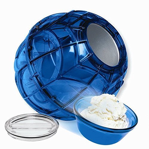 Mega jugar y Freeze Ice Cream Maker (el Quart bolas de helado), azul por revolución industrial