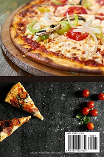 Mein Pizza Rezept Notizbuch: Pizza-Rezeptbuch zum Ausfüllen | Pizza-Rezeptbuch zum Ausfüllen | Rezeptbuch | Pizza- und Mini-Pizza-Rezepte