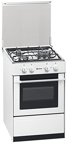 Meireles G 1530 DV - Cocina, Gas butano/propano, 44 L, Giratorio, Frente, Color blanco