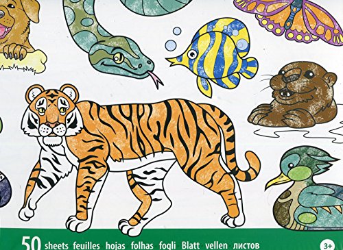 Melissa & Doug - Bloc Gigante de Animales para Colorear (14200)