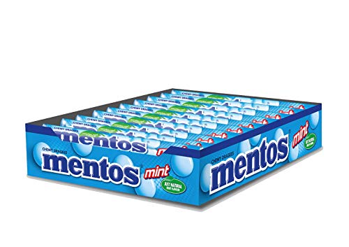 Mentos Menta, Caramelo Masticable - 20 unidades de 38 gr. (Total 760 gr.)