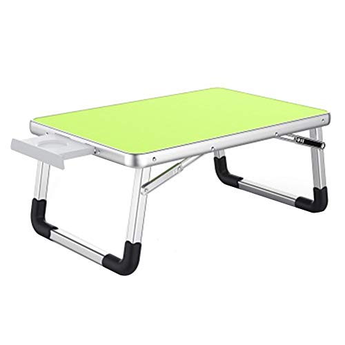 Mesa Plegable Soporte Escritorio Cama Libro de Lectura Mesa Perezosa Mesa de atención hospitalaria Bandeja de Desayuno Adecuado for Acampar al Aire Libre Picnic Barbacoa Fiesta