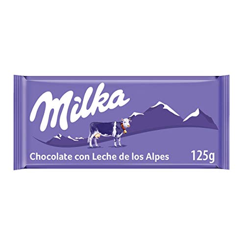 Milka - Chocolate con Leche de los Alpes - Tableta de 125 g