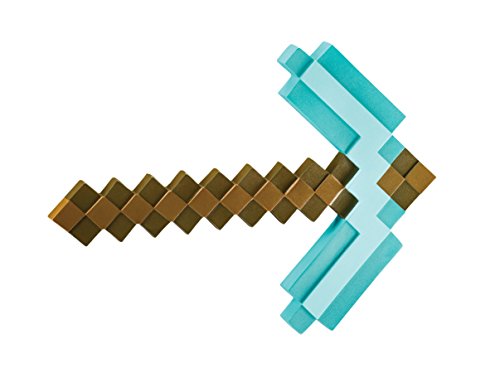 Minecraft- Toy Accesorio de Disfraz, Color piqueta de Diamante, Talla única (Disguise 65685)