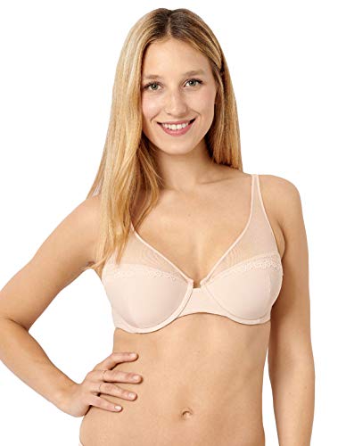 Miss Sans Complexe 97HAF29 Women's Première Passion Peachy Skin Beige Padded Underwired Full Cup Bra 80E