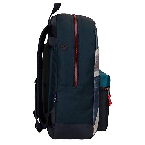 Mochila 42 cm adaptable a carro Pepe Jeans Ian