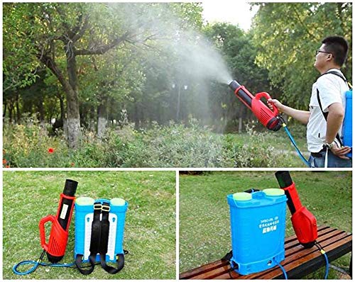 Mochila de 20L Pulverizador de nebulizador eléctrico Asesino de mosquitos con batería de litio, para interiores, exteriores, lugares públicos, desinfección, agricultura, oficina e industrial,14h