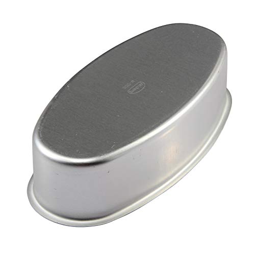 Molde para pasteles duradero para el hogar, fácil de limpiar, para restaurante, jalea, cocina, aleación de aluminio, para hacer fondant, forma ovalada, No cero, como en la imagen, Tamaño libre