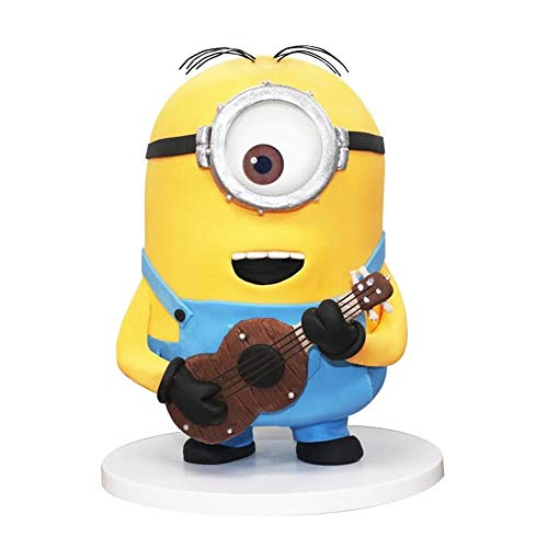 Molde para tartas con forma de Minion en pie (incluye paso a paso)