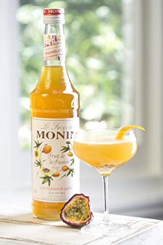 Monin Fruit de la Passion (sin alcohol) - 3 Paquetes de 3 x 233.33 ml - Total: 2100 ml