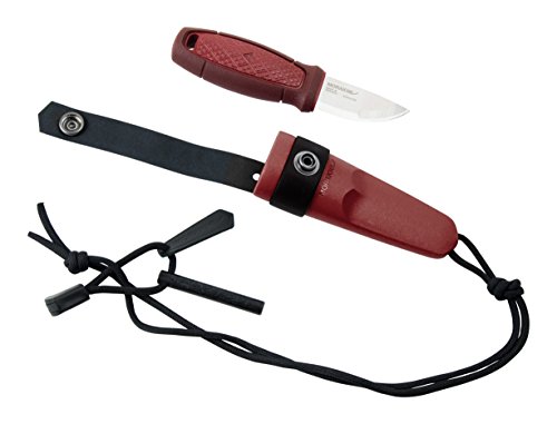 Mora FT01777 Cuchillo a Lama Fissa,Unisex - Adulto, Rojo, un tamaño