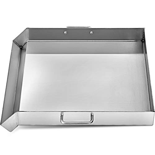 Moracle Bandeja Barbacoa Plancha Superior Plana Universal Plancha BBQ para Restaurante o Uso Doméstico (81x43CM)