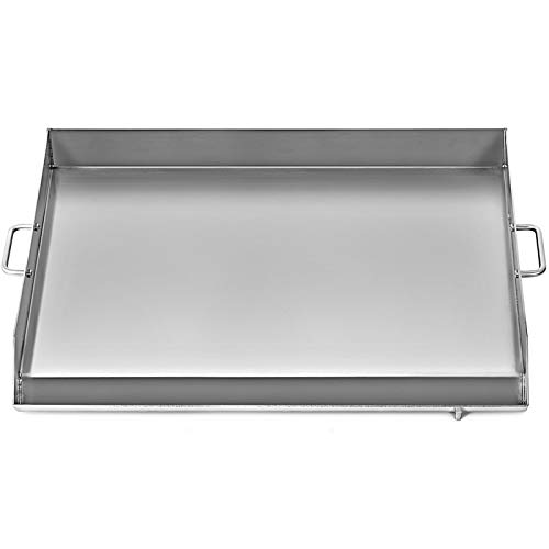 Moracle Bandeja Barbacoa Plancha Superior Plana Universal Plancha BBQ para Restaurante o Uso Doméstico (81x43CM)