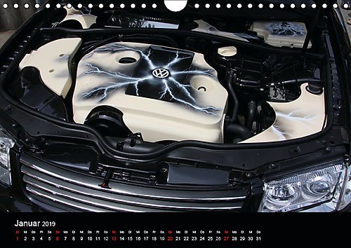 Motor-Show (Wandkalender 2019 DIN A4 quer): Motortuning f?r die Augen (Monatskalender, 14 Seiten )