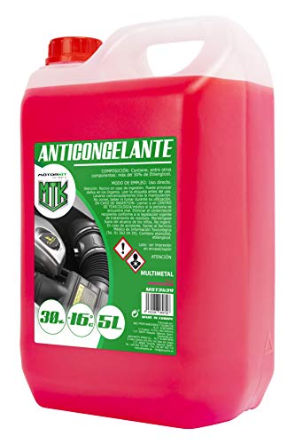 Motorkit MOT3539 Anticongelante, 5L, 30 %, Rosa