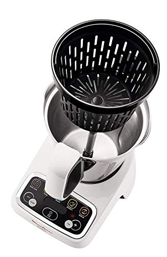 Moulinex hf4041 volupta Robot de cocina multifunción con cocción, 5 programas automáticos para pasta, platos al vapor, vellutate y postre, 1000 W (Reacondicionado Certificado)