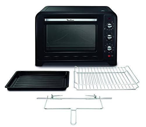 Moulinex horno de convección Optimo 60 L negro 7 modos de cocinado yy2917fb