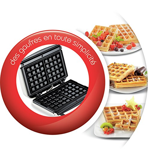 Moulinex Waffle Time 4waffle(s) 700W Blanco - Gofrera (245 mm, 250 mm, 115 mm, 2,1 kg, 275 mm, 153 mm)