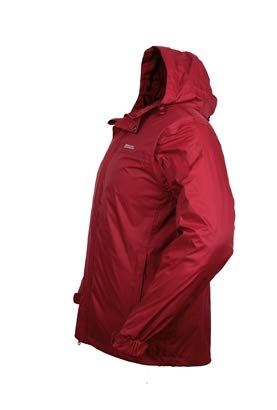 Mountain Warehouse Chaqueta Torrent para Hombre - Chubasquero, Abrigo Ligero, Ropa de Abrigo con Costuras termoselladas, Chaqueta Informal con Dos Bolsillos -para Viajar Rojo XL