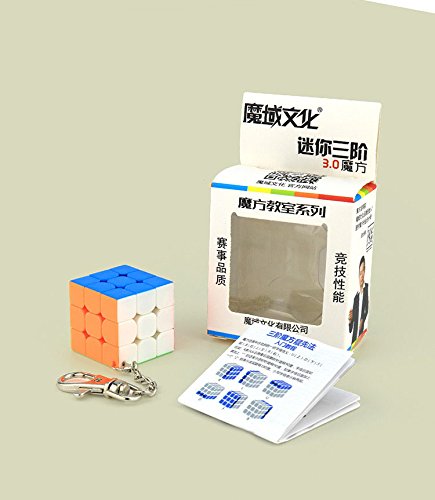 Moyu 3x3 Mini cubo llavero cubo liso colgante niños Puzzle regalo 30mm & 35 mm & 40 mm | Dingze (30mm)