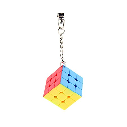 Moyu 3x3 Mini cubo llavero cubo liso colgante niños Puzzle regalo 30mm & 35 mm & 40 mm | Dingze (30mm)