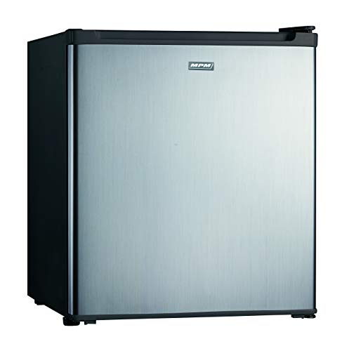 MPM 46-CJ-02-H Mini Frigorífico con Congelador 6 L, 44 Litros, Silencioso, Regulador de Potencia, Puerta Reversible, Eficiencia A+, 60W