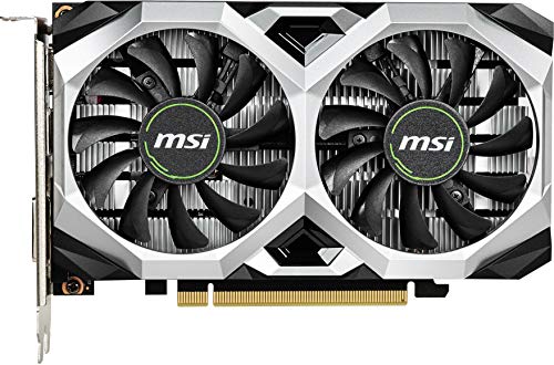 MSI GeForce GTX 1650 Ventus XS 4G OC - Tarjeta gráfica (4 GB, GDDR5, 128 bit, 7680 x 4320 Pixeles, PCI Express x 16 3.0)