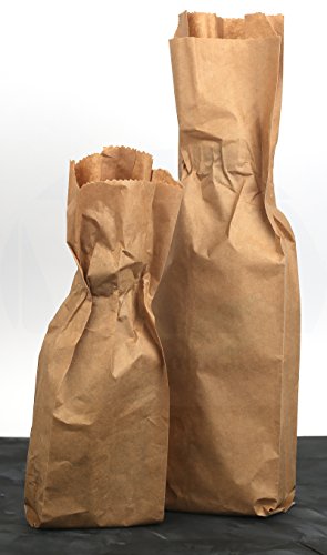 MT Products Kraft - Bolsa de papel para llevar