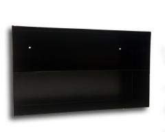 Mueble ESTANTERIA para CD Compact Disc - Metalica Color Negro - para 100 CD - / Ref. 1191