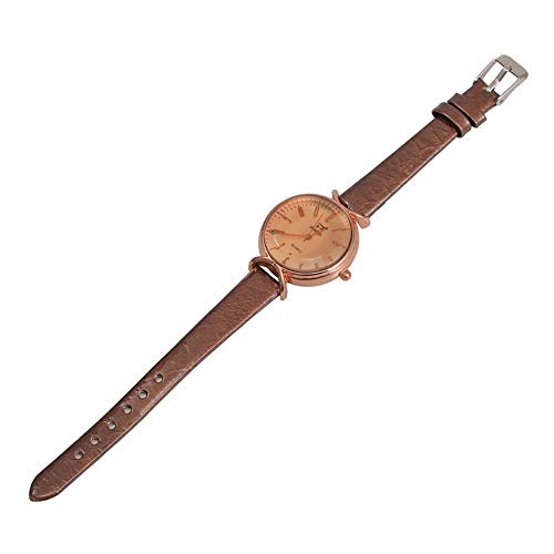 Mujeres Destacadas Reloj Casual Reloj De Pulsera De Cuarzo Reloj De Negocios Reloj De Cristal De Piedra Preciosa Corte De Cuero Montre Femme 50